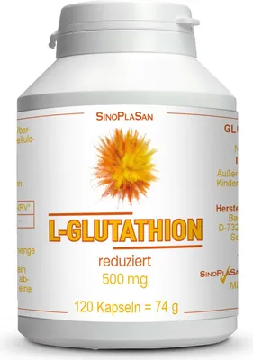 Produktbild von L-Glutathion 500 mg Mono Kapseln 120 St