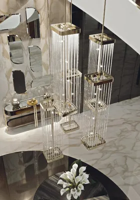 Productafbeelding van Moderne kroonluchter, plafondlamp, designlamp, luxe