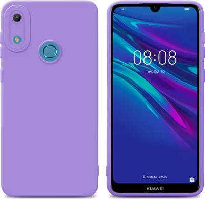 Obrázok produktu pre Cadorabo Case for Huawei Y6 2019 Protective Cover in Purple TPU Silicone Case Cover