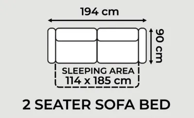 Produktbild von Chesterfield Sofa Stoff Design Sofas Bettfunktion Wohnzimmer Couch