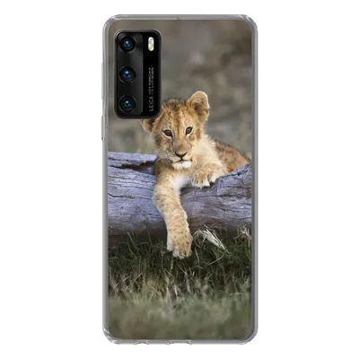 Produktbild von MuchoWow® Handyhülle Schutzhülle Hülle für Huawei P40 Jungtier - Tier - Natur Silikon Softcase Handy Hülle - Handytasche