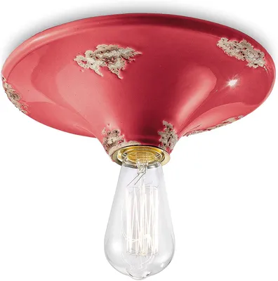 Produktbild von Ferroluce Vintage Keramik-Deckenleuchte Ø 25cm