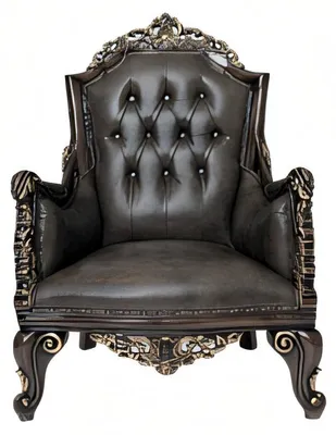 Immagine prodotto di Poltrona moderna ed elegante in pelle marrone