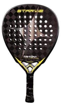 Image de Star Vie Triton Balance+ : Raquette de paddle-tennis, noire, poids de 350 à 370 grammes.
Star Vie Triton Balance+ : Raquette de paddle-tennis, noire, poids de 350 à 370 grammes (pour homme)