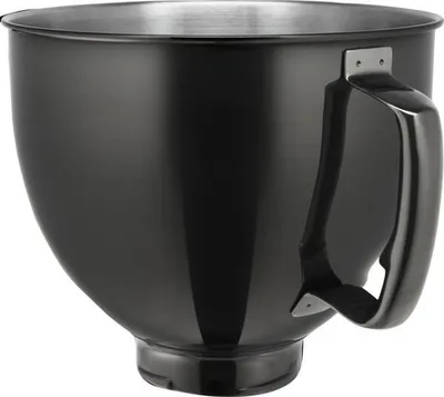 Produktbild von Kitchenaid Rührschüssel 5KSM5SSBRB Metallschüssel RADIANT BLACK Schwarz-Hochglanz