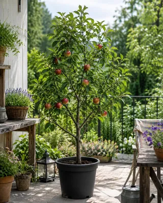 Produktbild von Apfelbaum Malus Starking Roter Delicious – Obstbaum 100–140 cm, winterharte Pflanze für Garten & Obstwiese, ertragreicher Apfel
