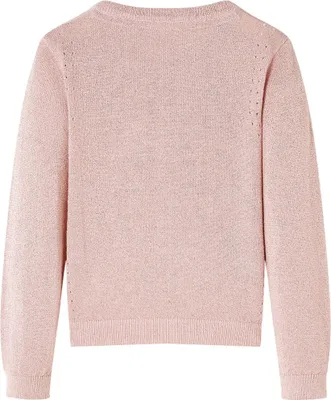 Produktbild von vidaXL Kinder-Strickjacke Zartrosa 104