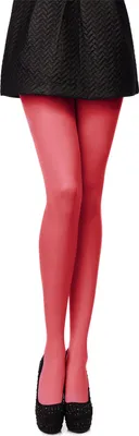 Produktbild von Antie Damen Mikrofaser Strumpfhose AN-123 80 DEN (Korallenrot, L) .