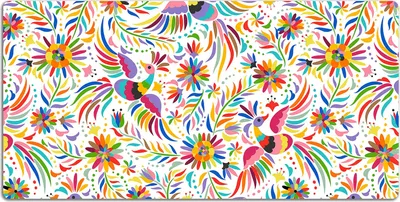 Produktbild von Schreibtischmatte Tischunterlage 90x45 cm Mauspad - Vögel