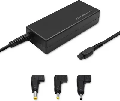 Produktbild von Qoltec 51757 Netzteil & Spannungsumwandler Indoor 65 W Schwarz