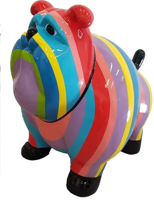 Immagine prodotto di Statua di design Statuette moderne Decorazione Cane Scultura Giardino Sculture
