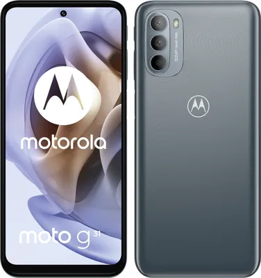 Produktbild von Motorola 31, 16,3 cm (6.4"), 4 GB, 64 GB, 50 MP, Android 11, Grau