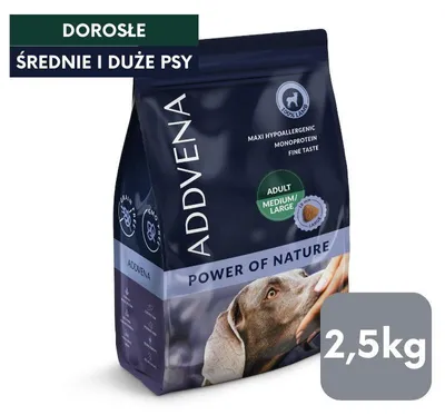 Image de ADDVENA POWER OF NATURE pour chiens adultes de races moyennes et grandes 2,5kg