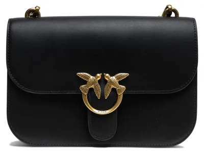 Produktbild von PINKO Schultertasche aus Leder in Schwarz