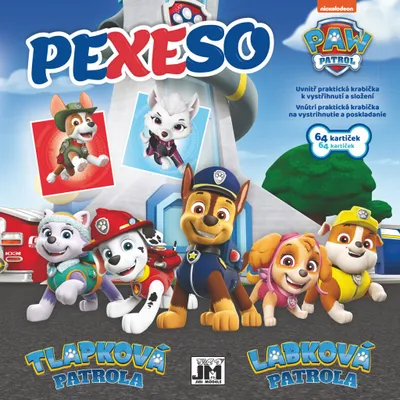 Image de Jiri Models Pexeso v sešitu Paw Patrol/Tlapková Patrola 1