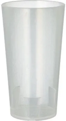 Produktbild von Mehrweg-Trinkbecher 0,3 l Ø 7 cm · 13 cm transluzent