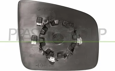 Produktbild von PRASCO Spiegelglas Außenspiegel Links passend für MERCEDES-BENZ VIANO (W639) Asphärisch ME9107504
