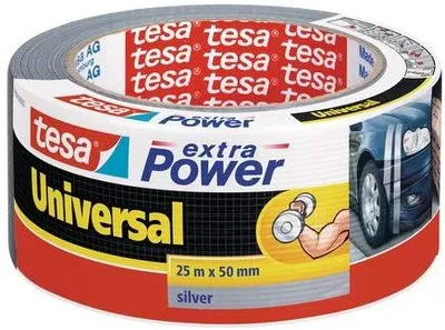 Produktbild von TESA 56388-00000, Grau, Kennzeichnung, Reparatur, Verstärkung, 25 m, 50 mm, 1 Stück(e)