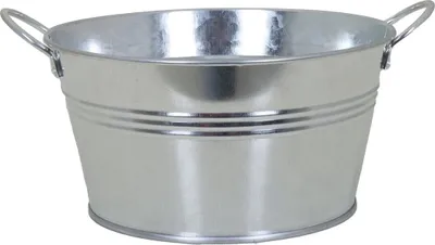 Produktbild von Zink-Wanne mit Henkel verzinkt ? 26cm/12cm