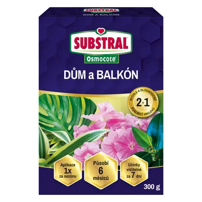 Obrázek produktu pro Hnojivo pro dům a balkón SUBSTRAL Osmocote 300 g