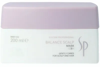 Produktbild von Wella SP Balance Scalp, 200 ml, Frauen, Alle Haare, Alle Farben, Weichmachend, Verstärkung, Behandlung, Topf