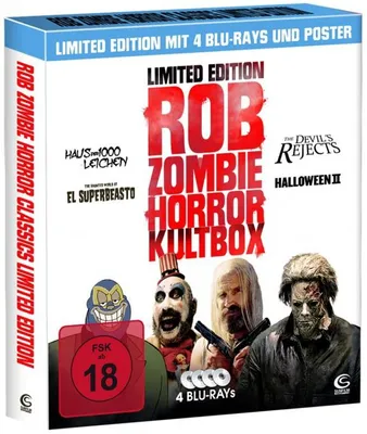 Produktbild von Rob Zombie Kultbox (4Blu-rays)