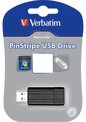 Obrázek produktu pro Verbatim Pinstripe Usb Stick 16Gb