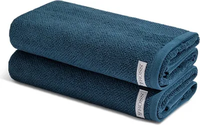 Produktbild von Ross Selection 2 X Duschtuch im Set Frottee aus Bio Baumwolle 540 g/m², Weich saugstark und schnell trocknend, Gewebte Bordüre in vielen Farben