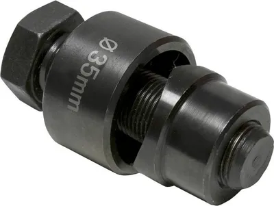 Obrázek produktu pro Einfachlocher Blechstanzer Waschbecken Edelstahl VA V2A V4A Ø 35 mm