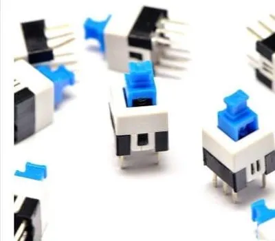 Immagine prodotto di Interruttore DPDT autobloccante a 6 poli 7x7x13 mm