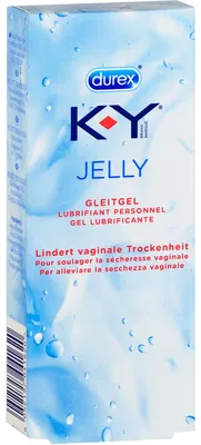 Produktbild von K-Y Jelly Gleitgel lindert vaginale Trockenheit, 50 ml Gel