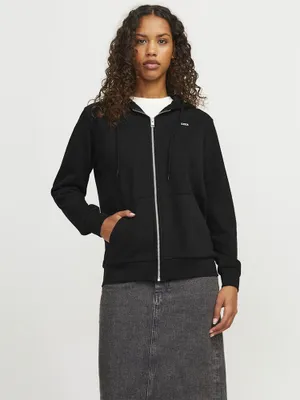 Produktbild von Jack & Jones Abbie Rlx Jjxx Reißverschlusspullover Schwarz M Frau Schwarz M