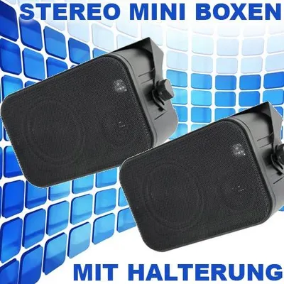 Immagine prodotto di Mini diffusore LS-5L3 con staffa a 3 vie nero