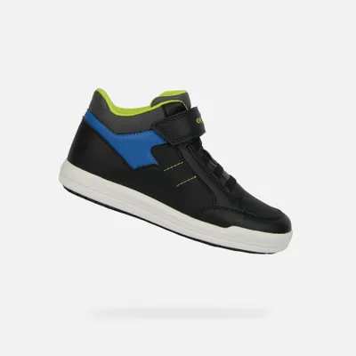 Produktbild von Geox Schwarze Jungen-Sneaker Arzach 35