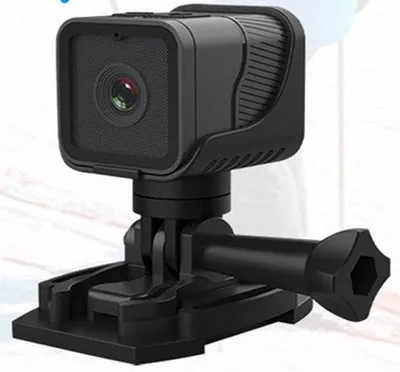 Image de Mini-caméra - Caméra d'action portable 1080p - Caméra étanche - Mini-caméra HD WiFi - pour une utilisation à domicile