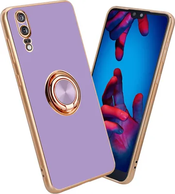 Zdjęcie produktu dla Etui ochronne Cadorabo do Huawei P20 w kolorze fioletowym etui ochrona aparatu magnetyczny uchwyt samochodowy