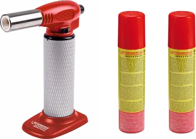 Produktbild von ROTHENBERGER Industrial Universalbrenner HOT FIRE inkl. 2x Nachfüllgas - 1500005206