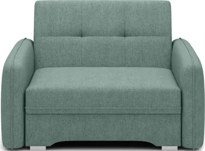 Produktbild von Krudox LAI 1-Sitzer Ausziehbares Schlafsofa mit Bettkasten und Stauraum Couch mit Schlaffunktion 102x84x109 cm Stoff POCO 100
