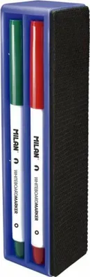 Produktbild von Milan 165894, 4 Stück(e), Schwarz, Blau, Grün, Rot, Mehrfarbig, Rund, 3,7 mm, Tinte auf Alkoholbasis