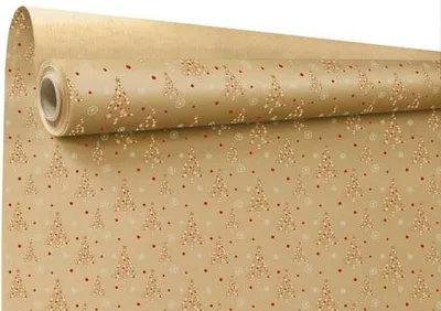 Obrázek produktu pro Dekorační papír CHOINKI KRAFT, 69 cm/50 m