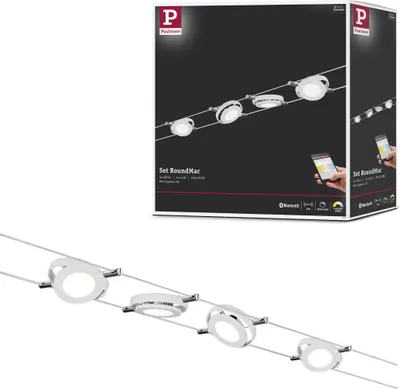 Produktbild von Paulmann LED Seilsystem RoundMac Basisset