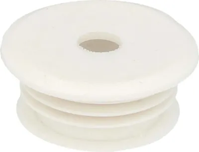 Produktbild von tecuro Urinal-Verbinder für Druckspülrohre 12-20 mm weiß, ohne Rosette