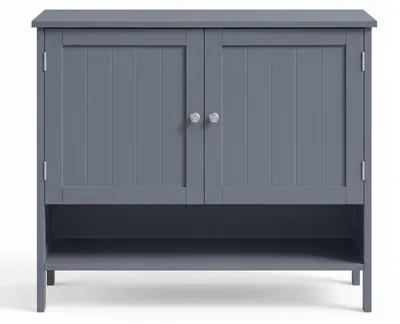 Produktbild von Schuhschrank mit verstellbaren Einlegeböden | Grau | 80x35x70 cm