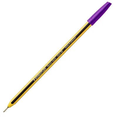 Zdjęcie produktu dla Długopis Staedtler Noris Stick 434, fioletowy, grubość 1,0 mm – opakowanie 10 sztuk