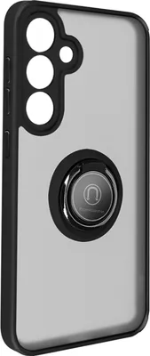 Produktbild von Avizar, Handyhülle mit Ring-Halterung Samsung Galaxy S24, Schwarz
