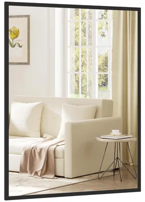 Produktbild von HOMCOM Wandspiegel, 76,2 x 101,6 cm, Rechteckig Spiegel für Schlafzimmer