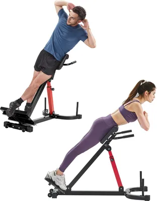 Image de Hyperextension Extenseur dorsal Chaise romaine à roulettes
