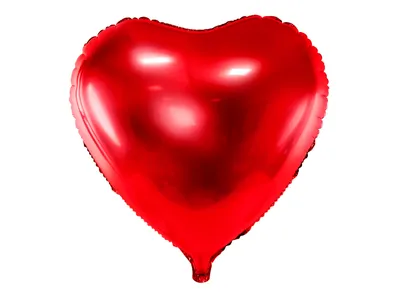 Immagine prodotto di Palloncino in foil cuore rosso - San Valentino - Matrimonio - 60 cm