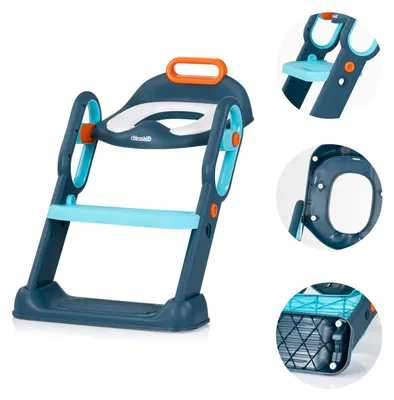 Produktbild von CHIPOLINO Zchodov Brett mit Seitenleiste Flippy Blue