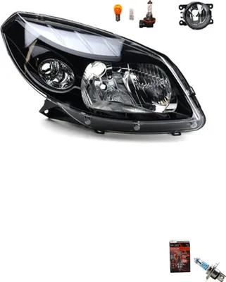 Produktbild von Scheinwerfer + Osram Night Breaker Laser passend für Dacia Sandero 06/ 08-Rechts 260104793R 8200526422 8200074008 6202E1 00006202E1 6710027 000 Johns